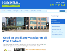 Tablet Screenshot of poliscentraal.nl